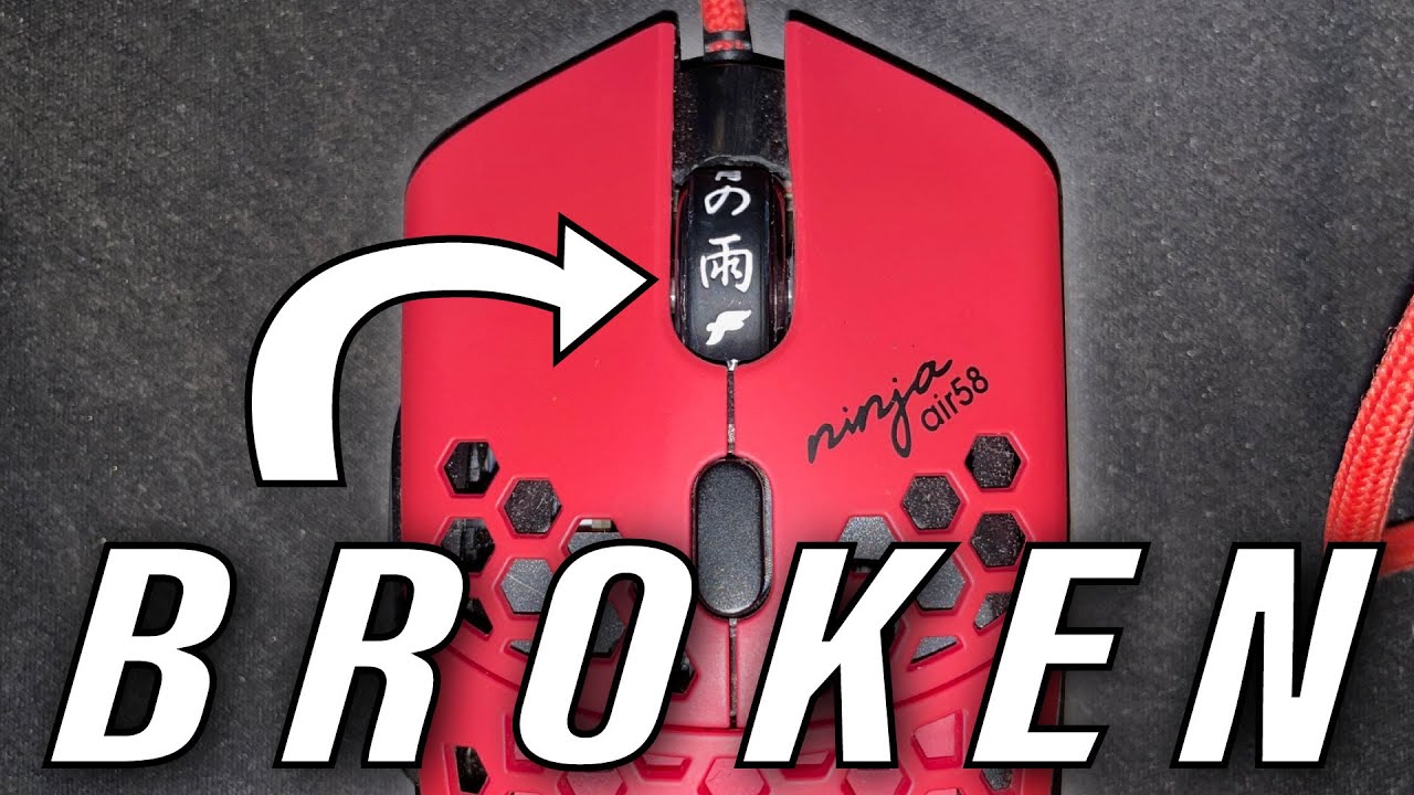 Как исправить колесо прокрутки FinalMouse - Ninja Air58