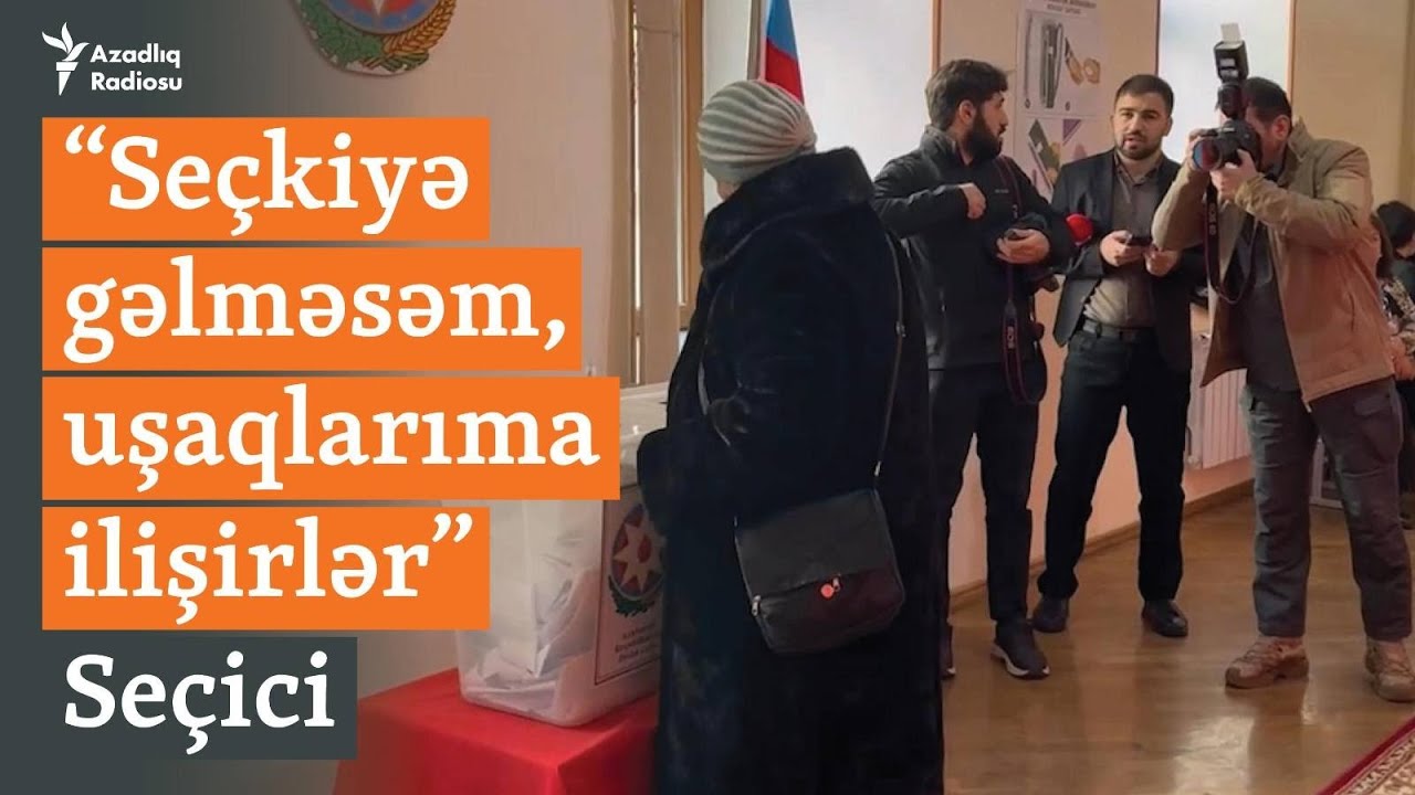 80 yaşlı seçicidən seçki barədə: “Balalarıma deyirlər getməsəniz, gəlməyin işə”