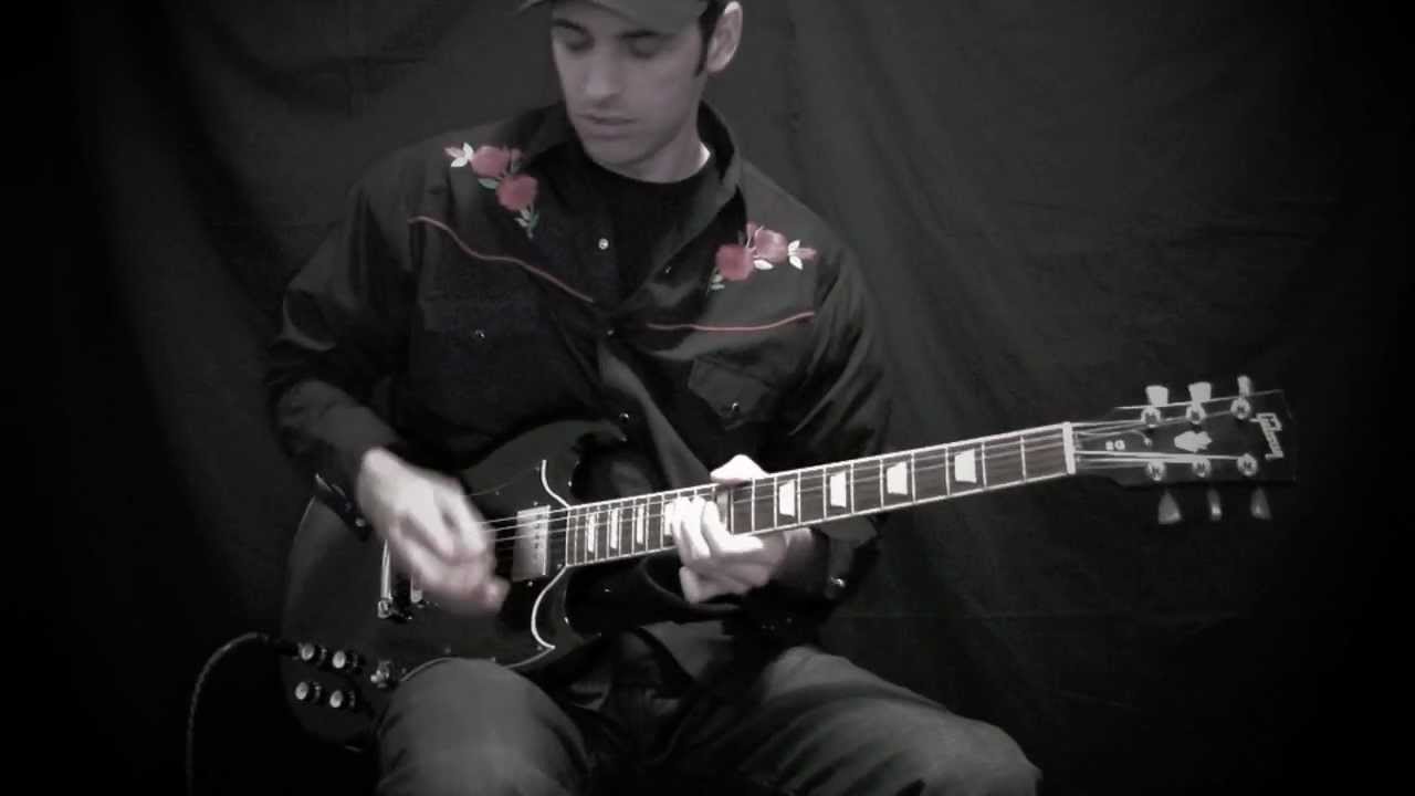 Gibson SG Standard- Recording Blues solo
