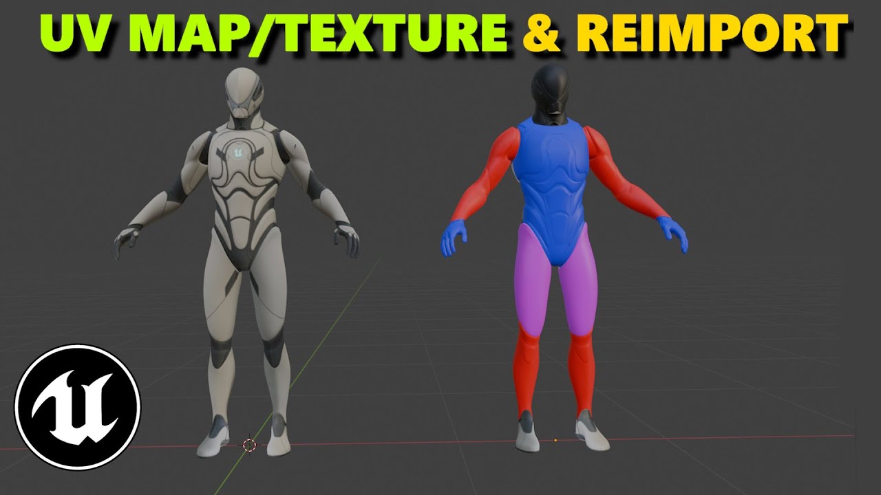 How To Export & Texture, Then Re-Import Into Unreal Engine 5