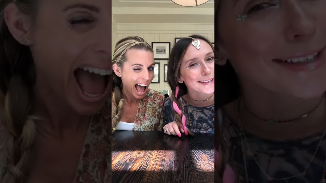 Jennifer Love Hewitt and Maria Sansone - Two moms LIVE Instagram 13.04.2018