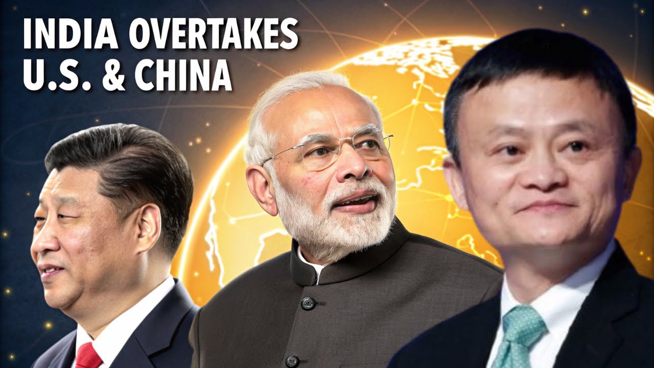 INDIA OVERTAKES U.S. & CHINA IN 2025 || INSPIRED BY JACK MA