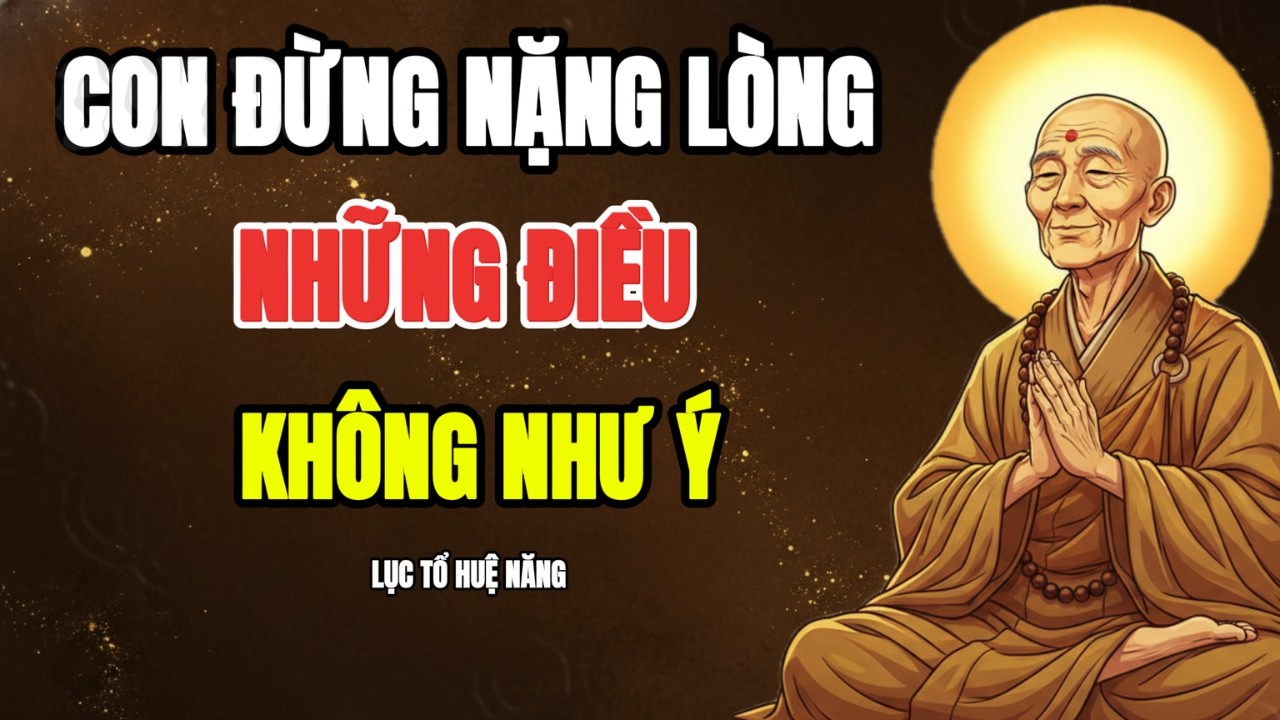 LỤC TỔ HUỆ NĂNG - CON ĐỪNG NẶNG LÒNG VỚI NHỮNG ĐIỀU KHÔNG NHƯ Ý  | PHẬT TẠI TÂM
