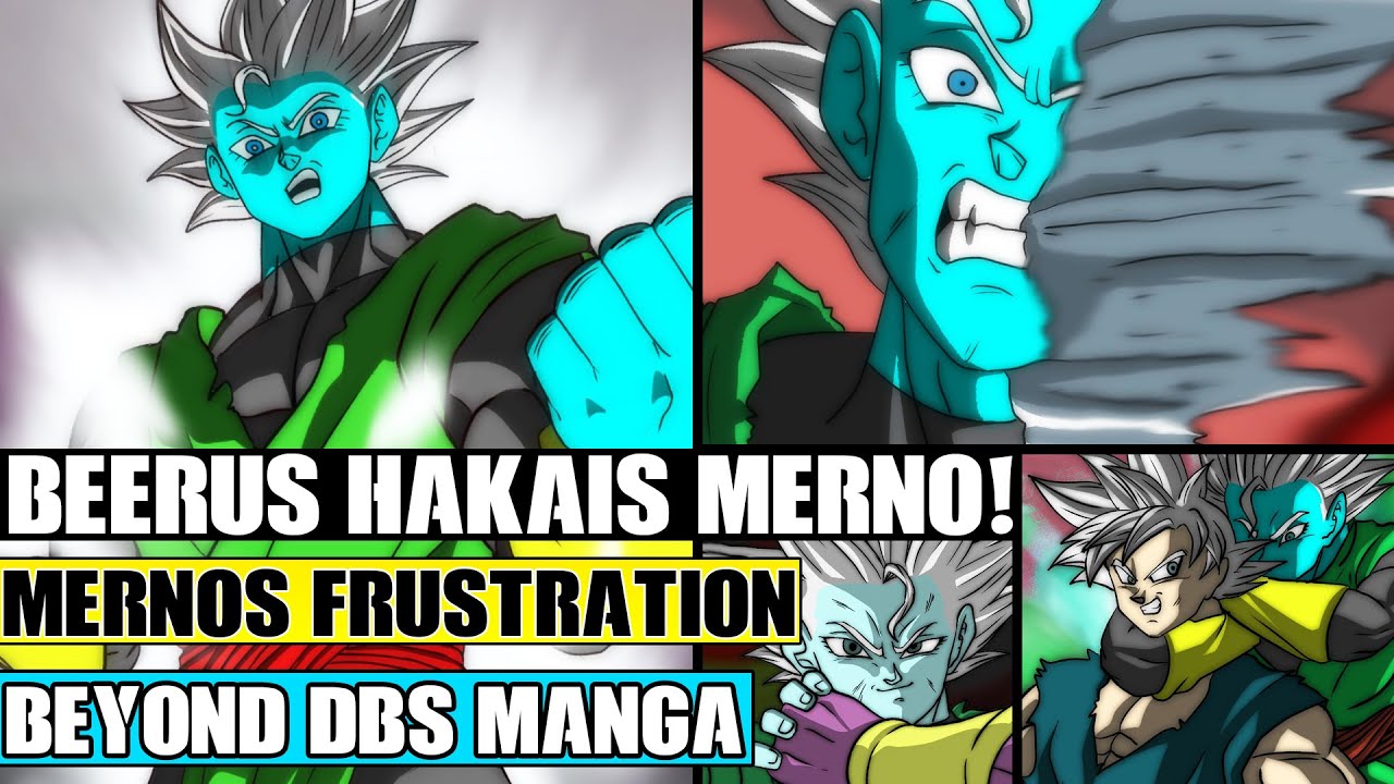 Beyond Dragon Ball Super: Beerus Hakai's Merno! Merno Unleashes Ultra Instinct Out Of Rage!