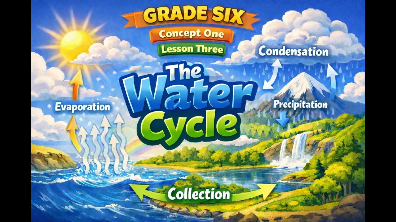 ساينس سادسه ابتدائي الترم الثاني 2026 Science Grade 6 Unit 3 Concept 1 Lesson 3(حل تدريبات المعاصر)