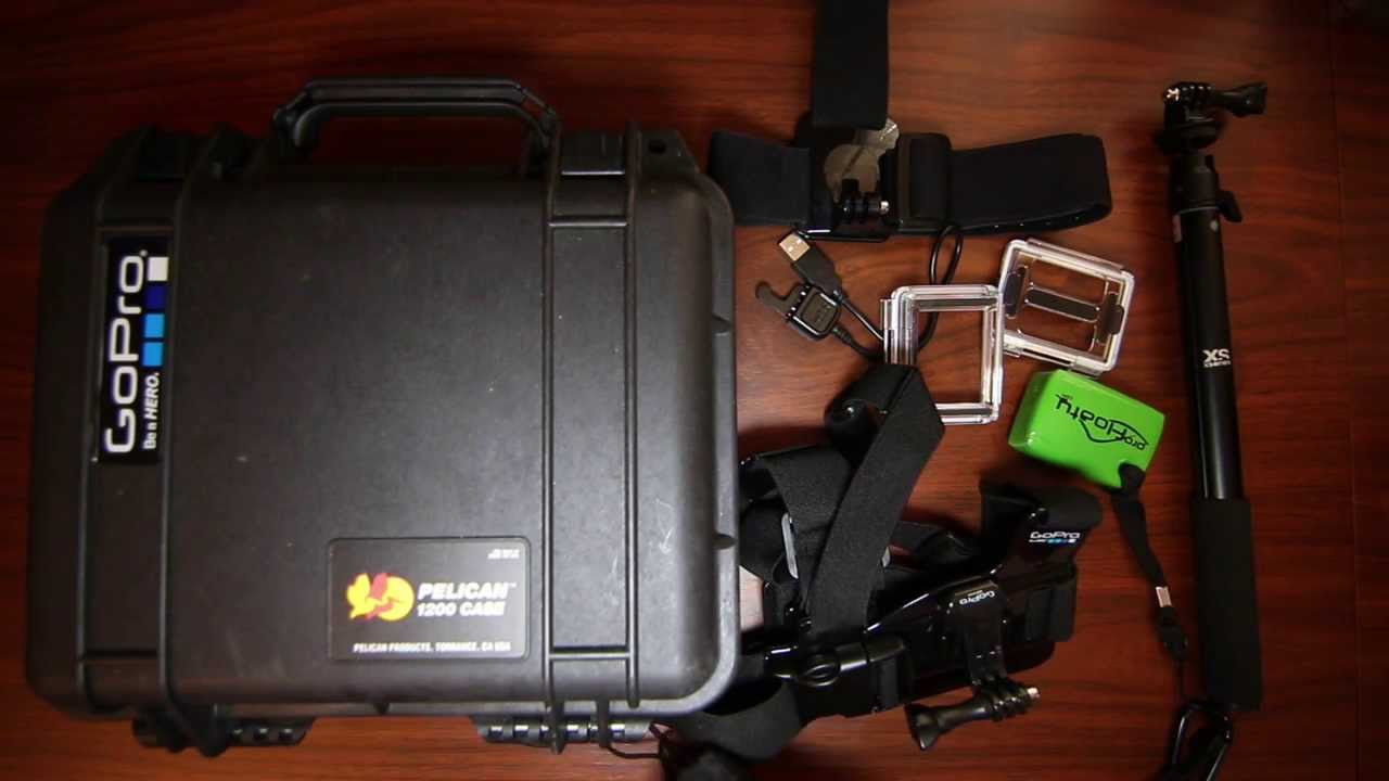 Best Customizable GoPro Case? Pelican 1200 Review - Perfect for your GoPro HERO/2/3/3+ & Accessories