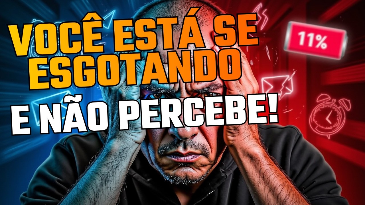 Você Não Está Só Cansado… Está se Esgotando (E Não Percebe)