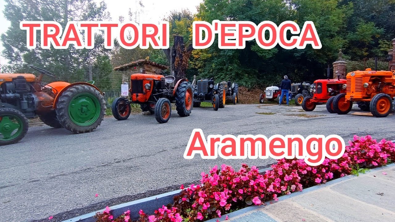  🚜🚜 Trattori🚜🚜 d'epoca il raduno di Aramengo 