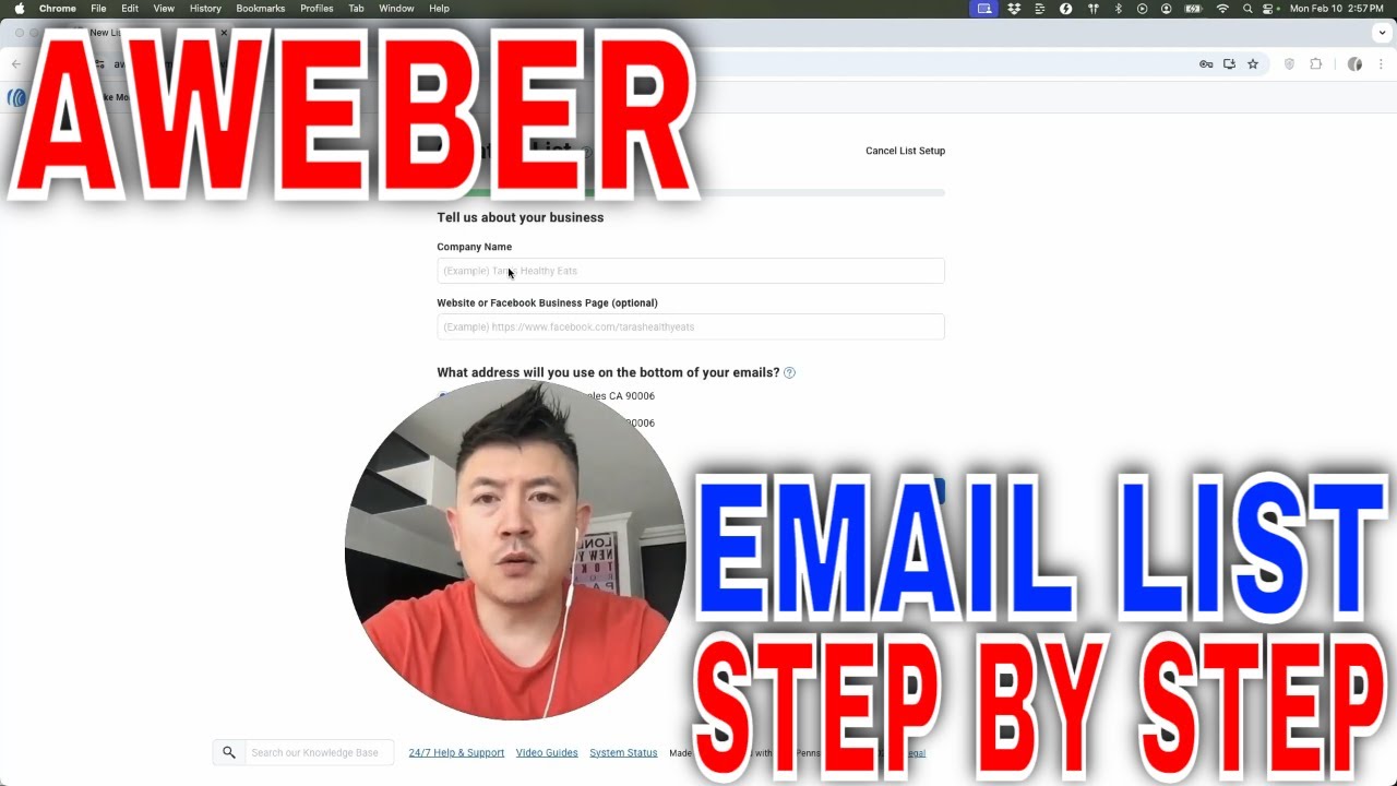 ✅ How To Create New Email List To AWeber 🔴
