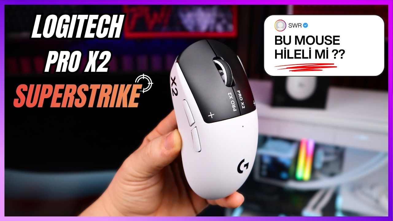 Ayarlanabilir Switch ve Rapid Triggerlı Mouse Mu ??? | Logitech Pro X2 Superstrike İncelemesi