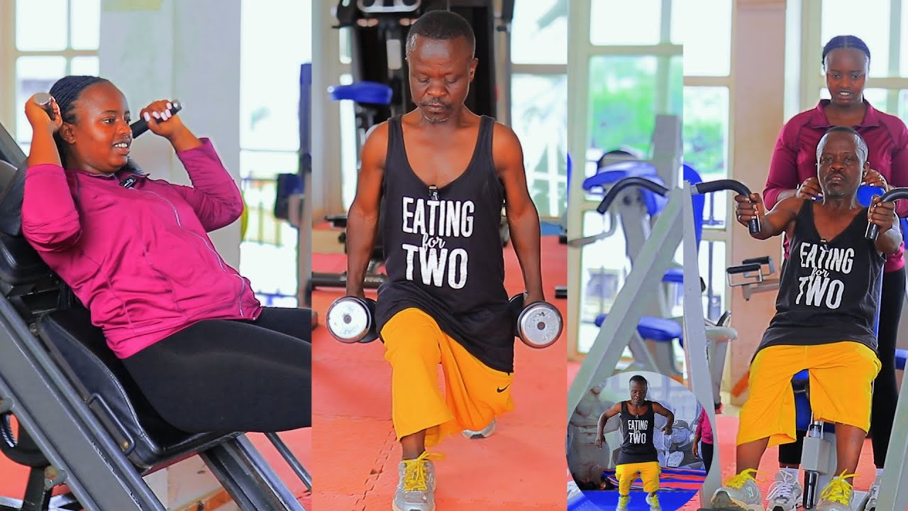 Nzovu ageze muri GYM aterura ibyuma nyabitanga aratinya nzovu yaraguye kwigare ryo muri GYM