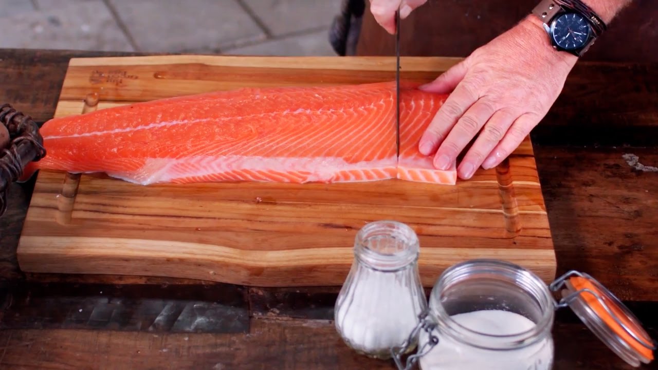 How to Smoke Salmon - Big Green Egg | Please note recipe in CELCIUS