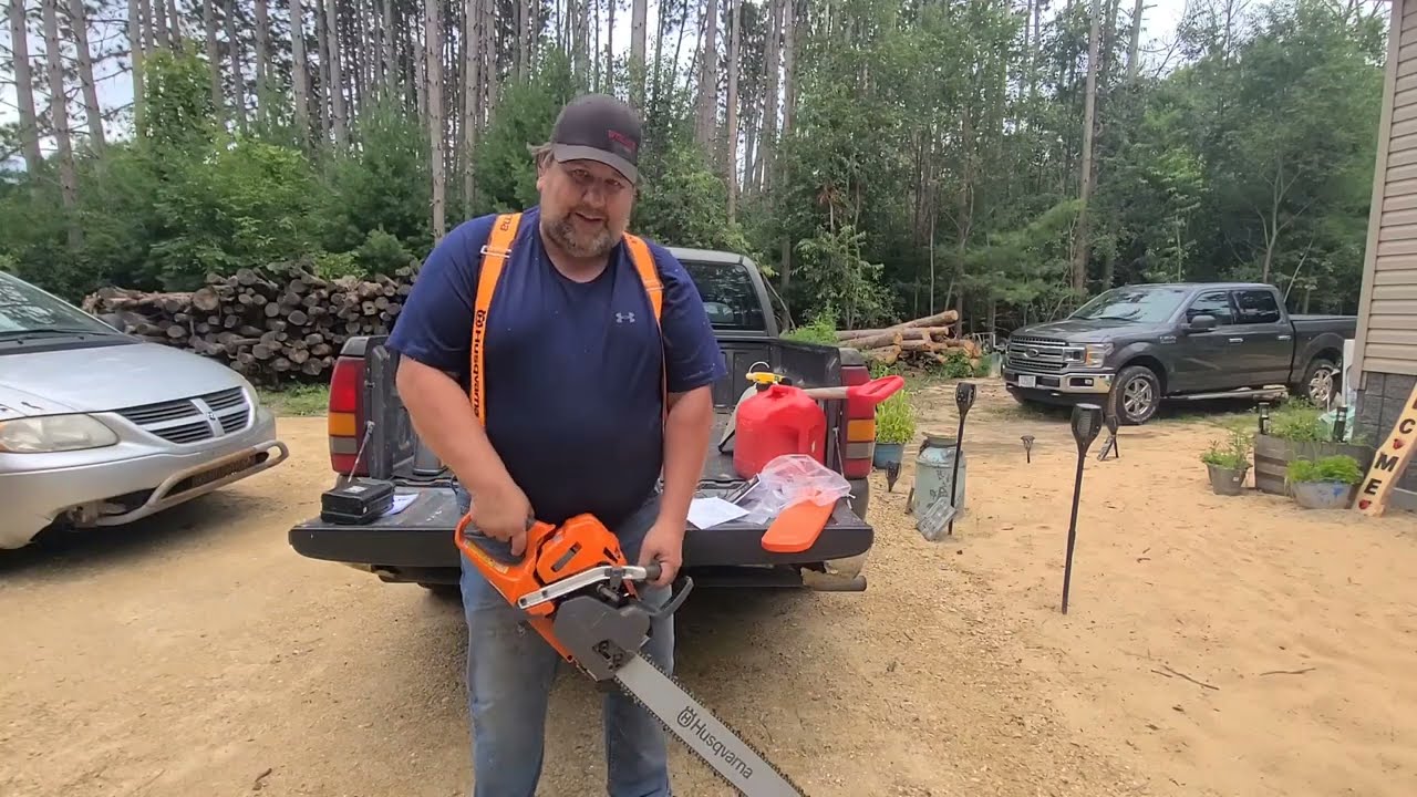 What blows up must be replaced! The new saw!