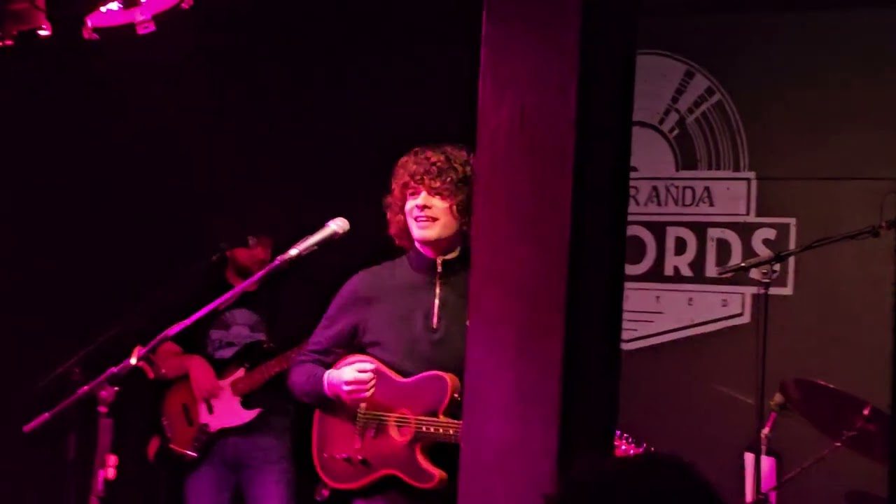 Dylan John Thomas (Lovely Day) 1/2/24. Jacaranda Baltic. vid by peter kevan.