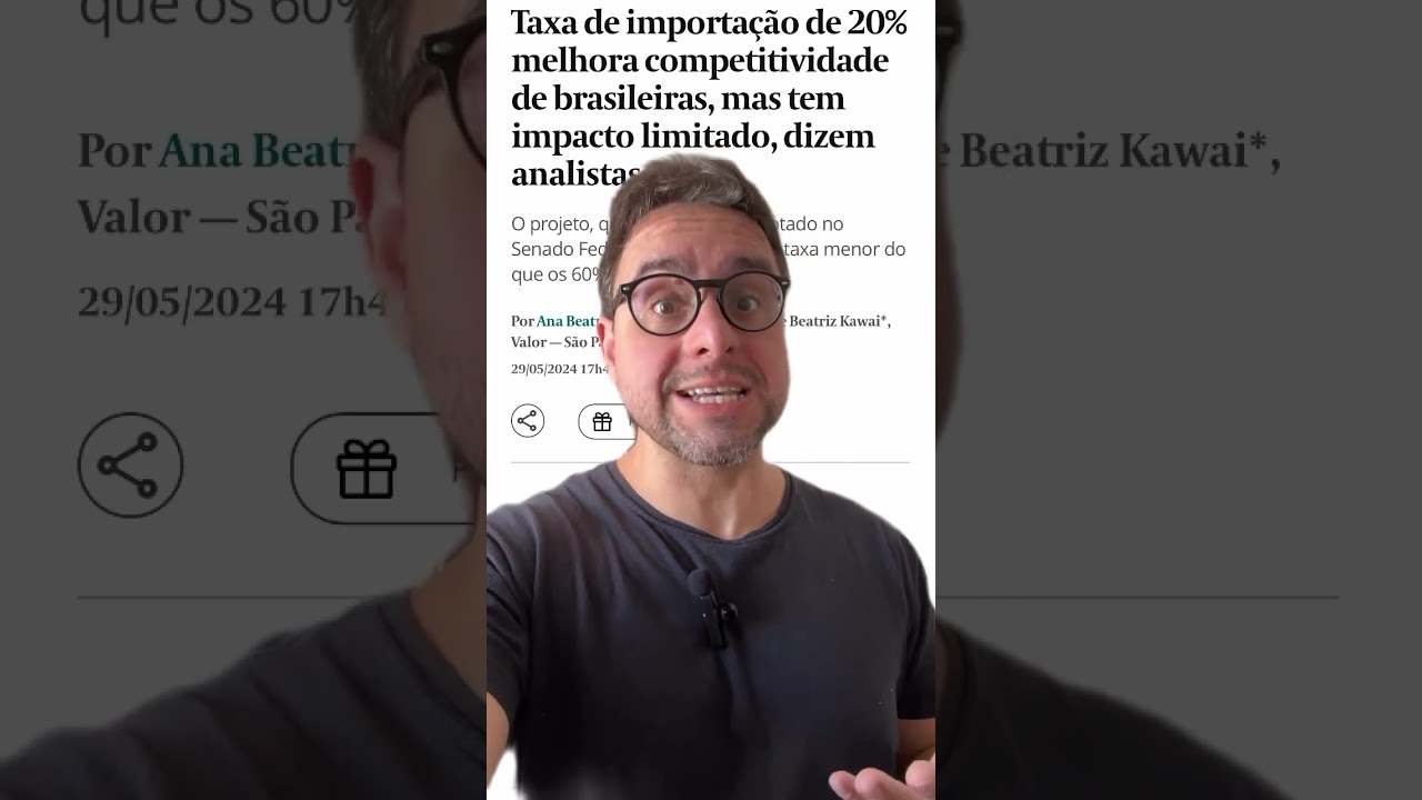 C&acirc;mara aprova taxa&ccedil;&atilde;o das compras at&eacute; $50,00. #shopee #shein #tributos