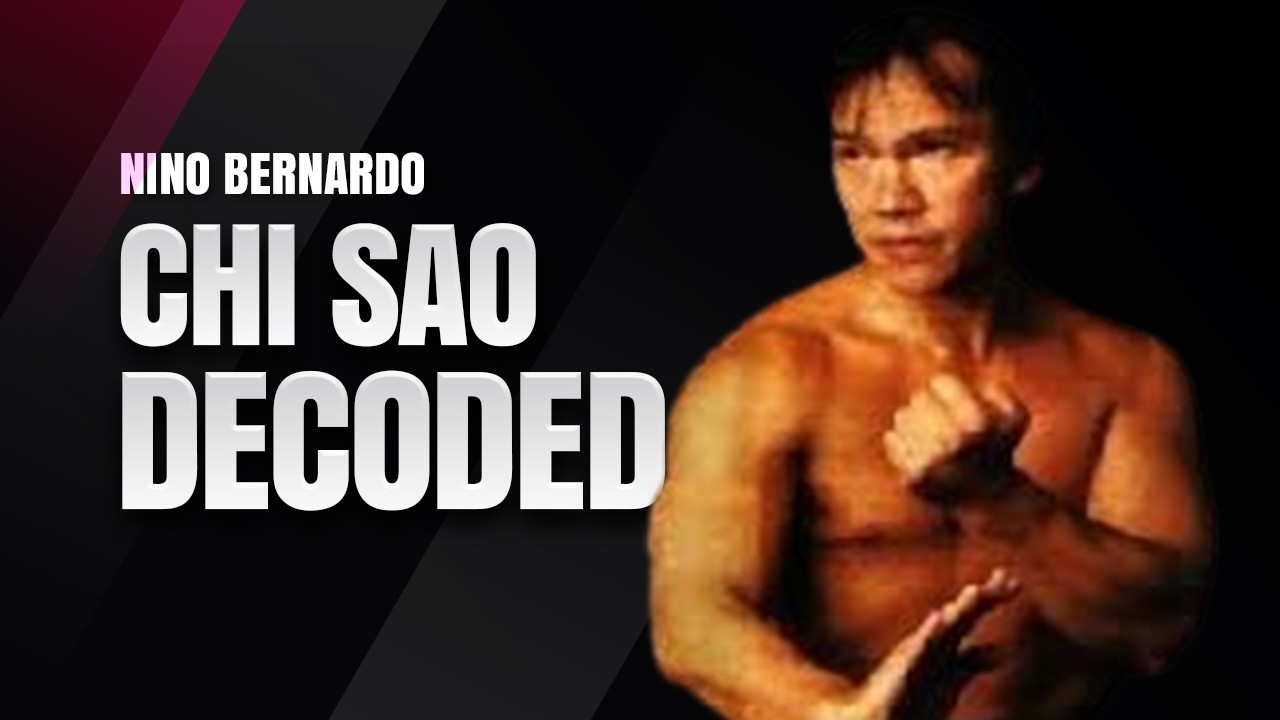 Nino Bernardo on the REAL Meaning of Chi Sao