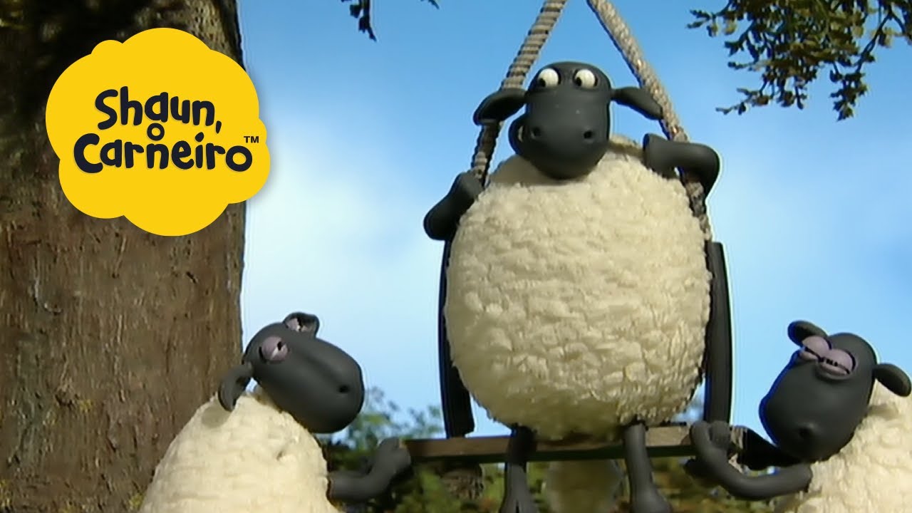 🐑Shaun, o Carneiro [Shaun the Sheep] Balanço de ovelhas! 🐑 Hora Especial🐑| Cartoons Para Crianças