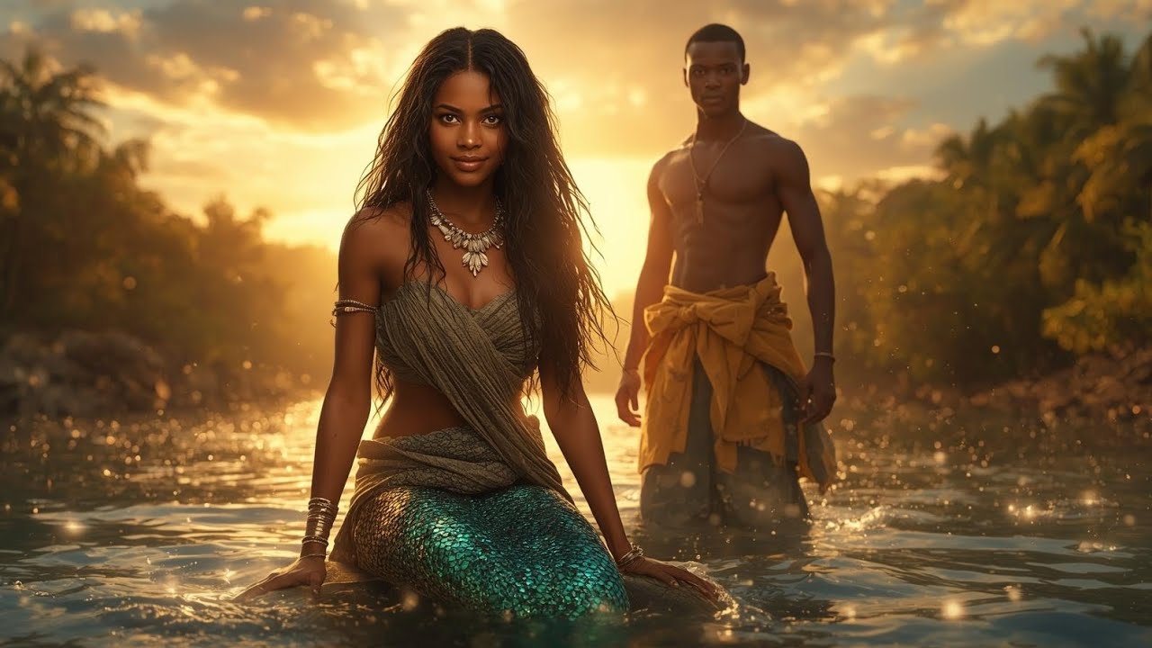 The Man who Fell in love with marmaid unknowingly she wasn't a human being #africanfolktale #story.