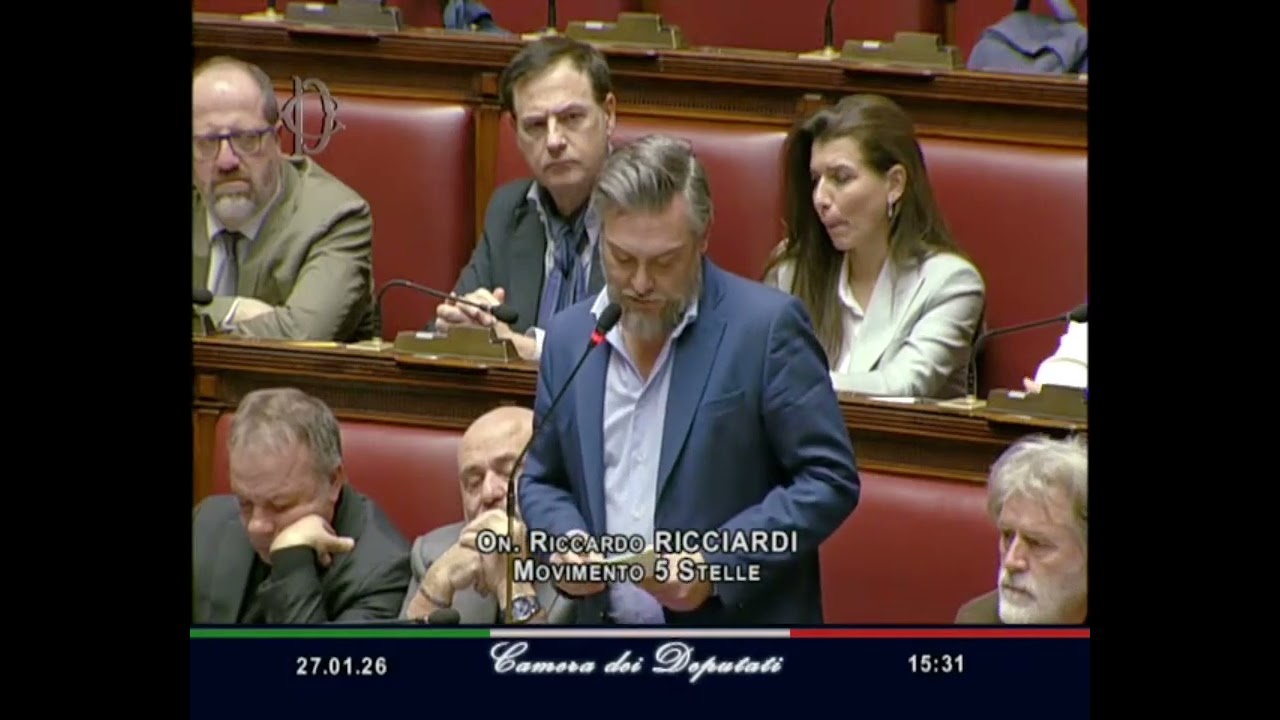 Riccardo Ricciardi   M5S C amera   Intervento in Aula 27/01/2026