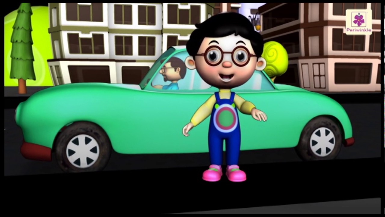 मेरी  कार | Meri Car | 3D Hindi Rhyme For Kids | Periwinkle Baal Geet Mala | Hindi Poem #40