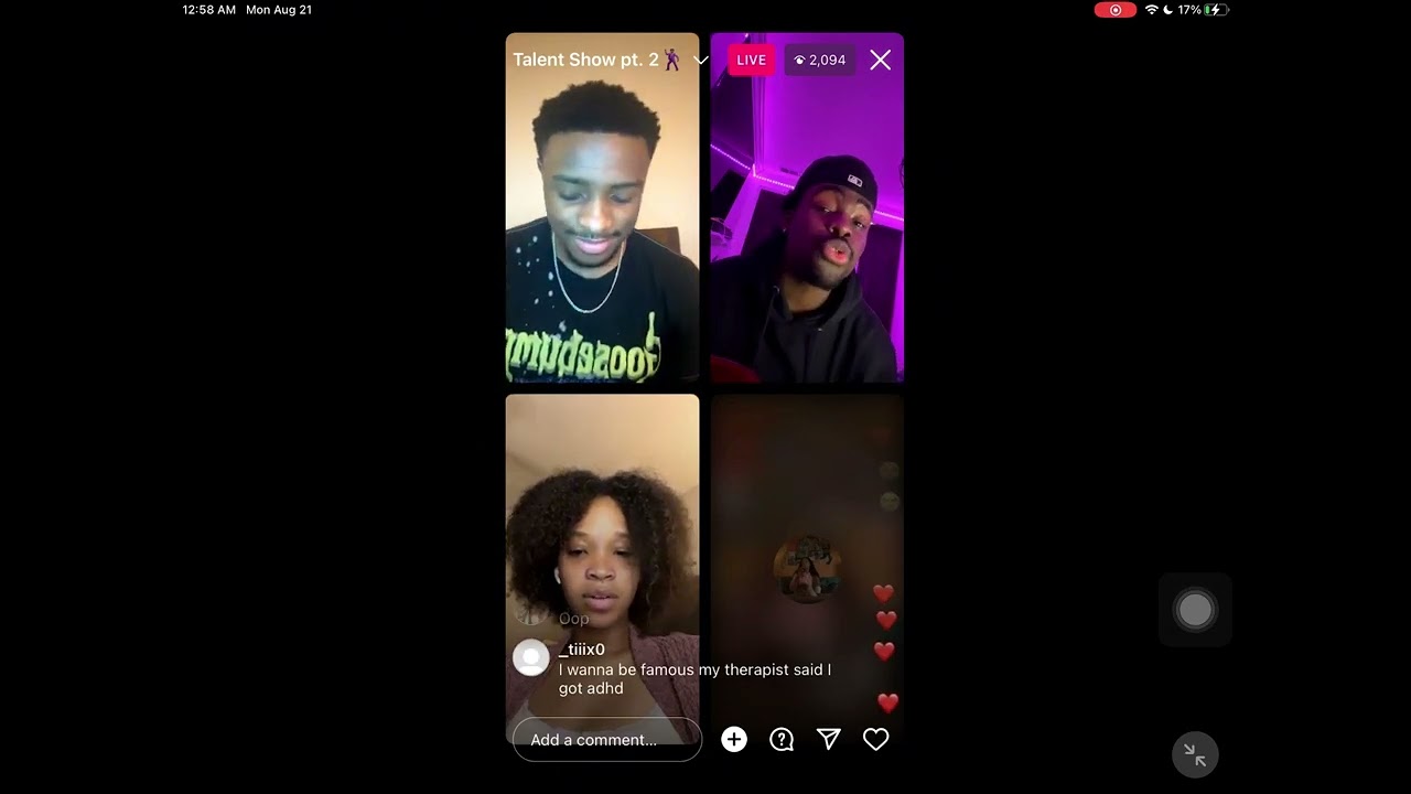 Caleel, Ozie, Isaiah, Quvenzhane Live (Swagger Talent Show pt 2) August 20