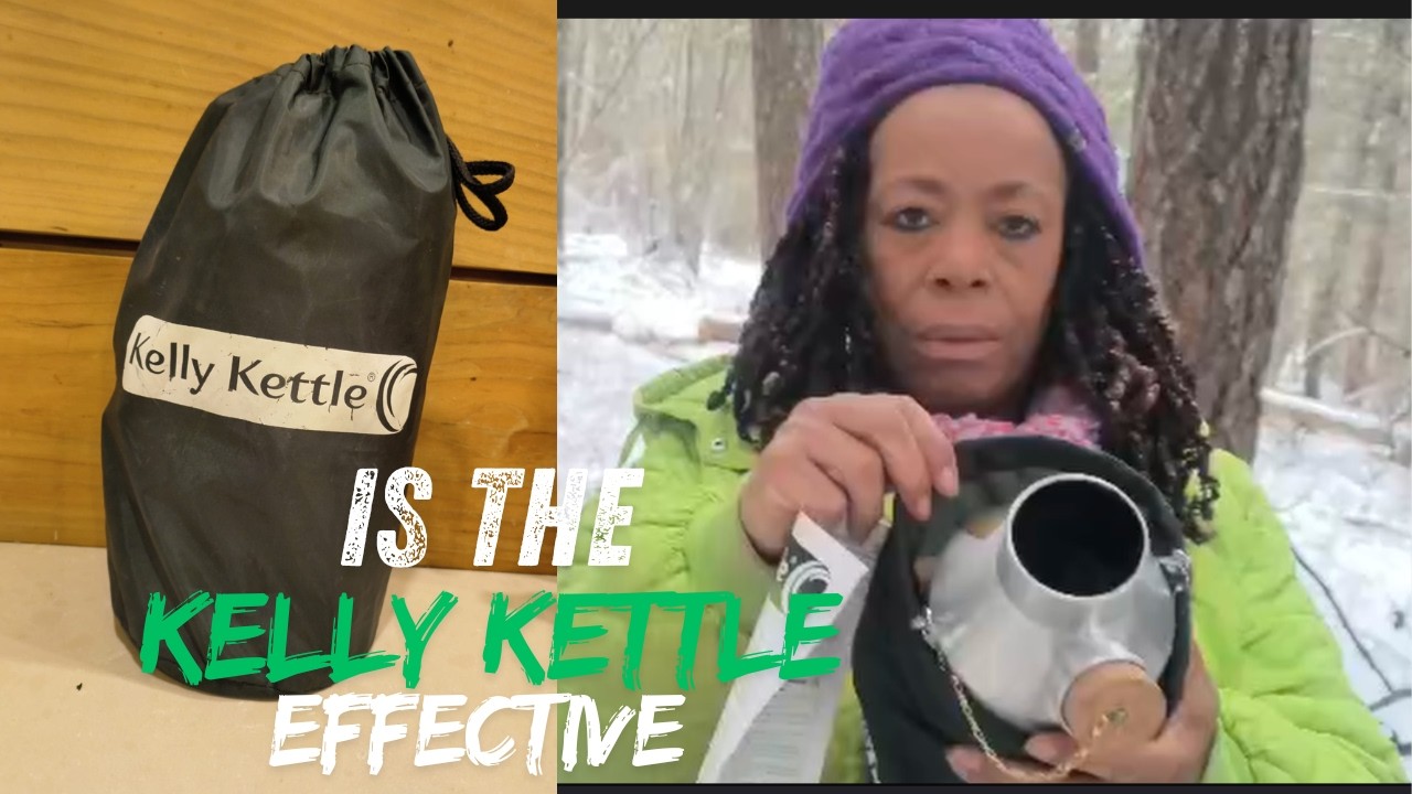 Kelly Kettle -  First time testing this survival tool on my walk in the forest