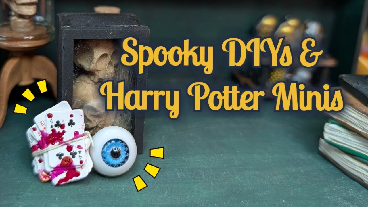 Magical Miniature Mondays Harry Potter Minis & DIYs