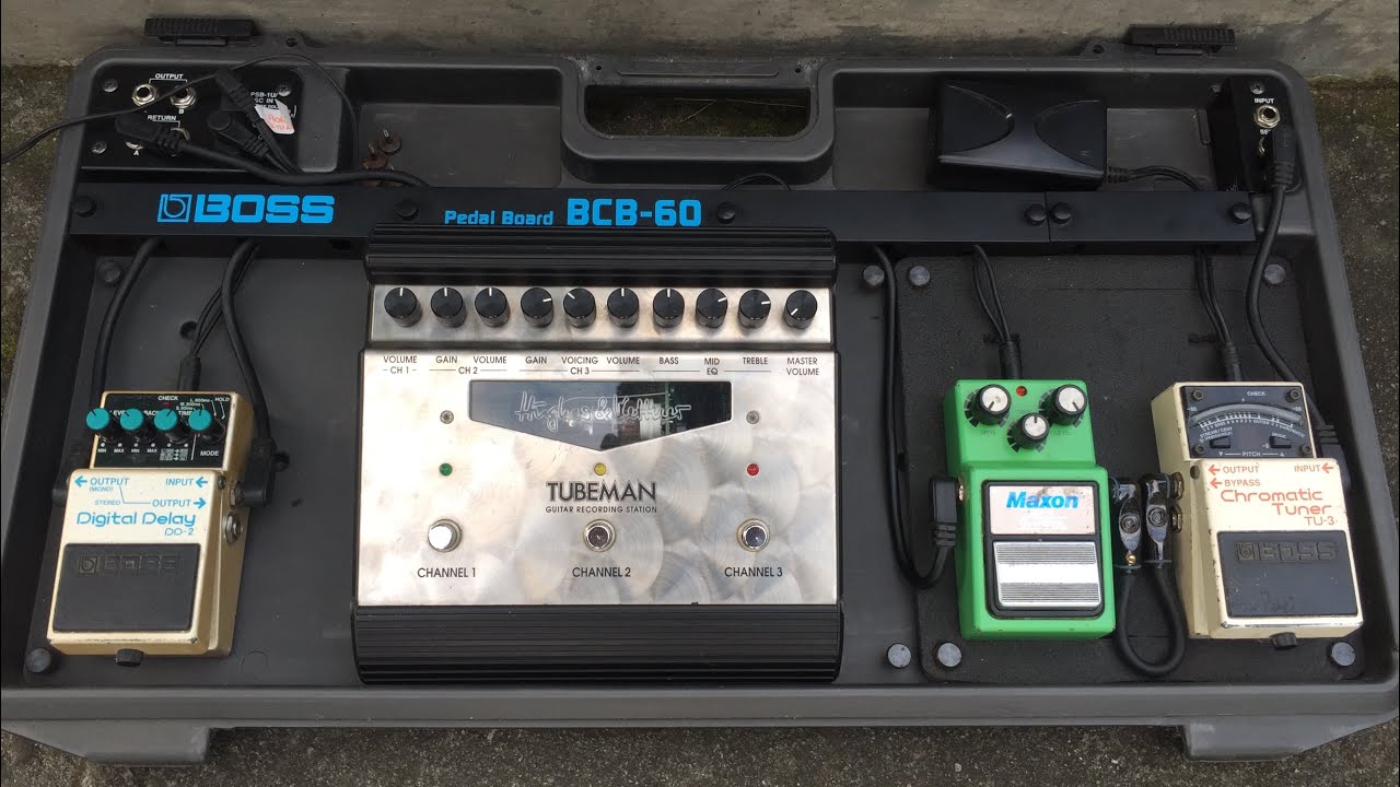 Preamp Pedal Hughes & Kettner Tubeman MK II Germany