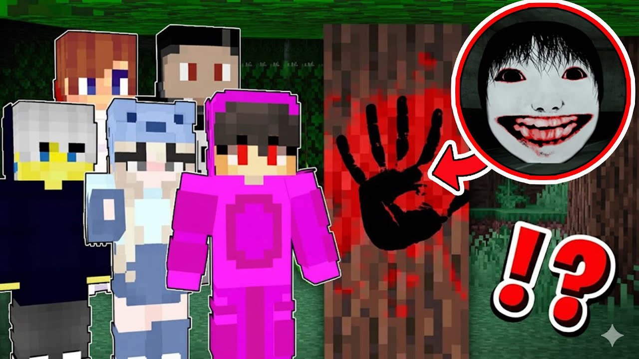We Found the BIGGEST SCARY Jumpscare FOOTPRINTS in Minecraft