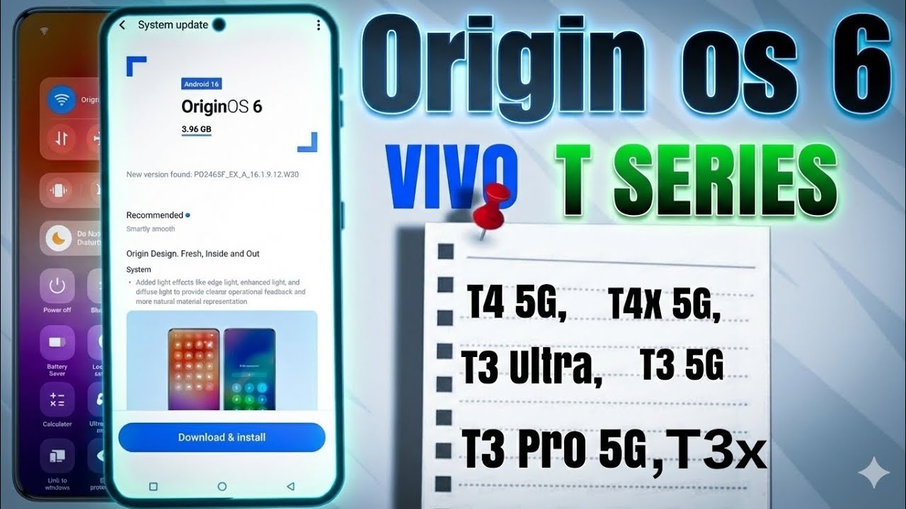 Vivo T series origin os 6 confirm date || finally arrived fina Date origin os 6 100% confirm Date.