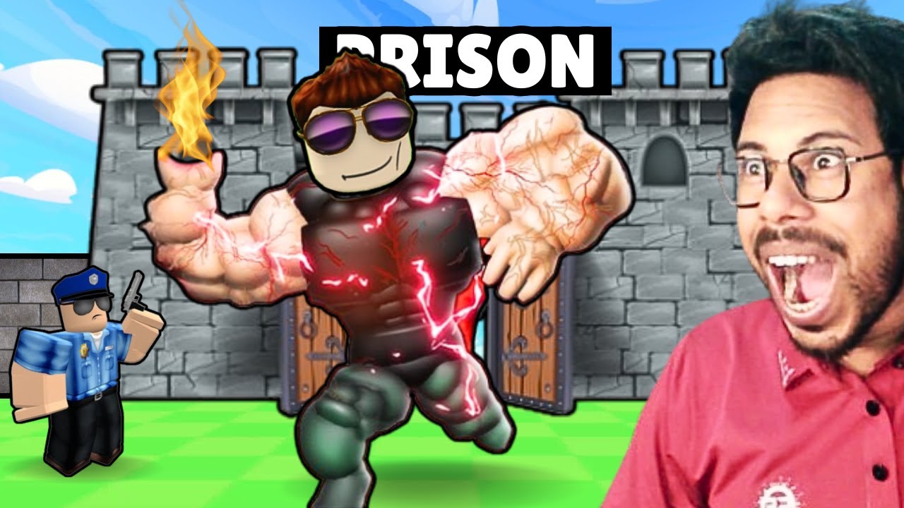 BECOMING DARK SUBROTO TO ESCAPE IN ROBLOX PRISON HUSTLE😱