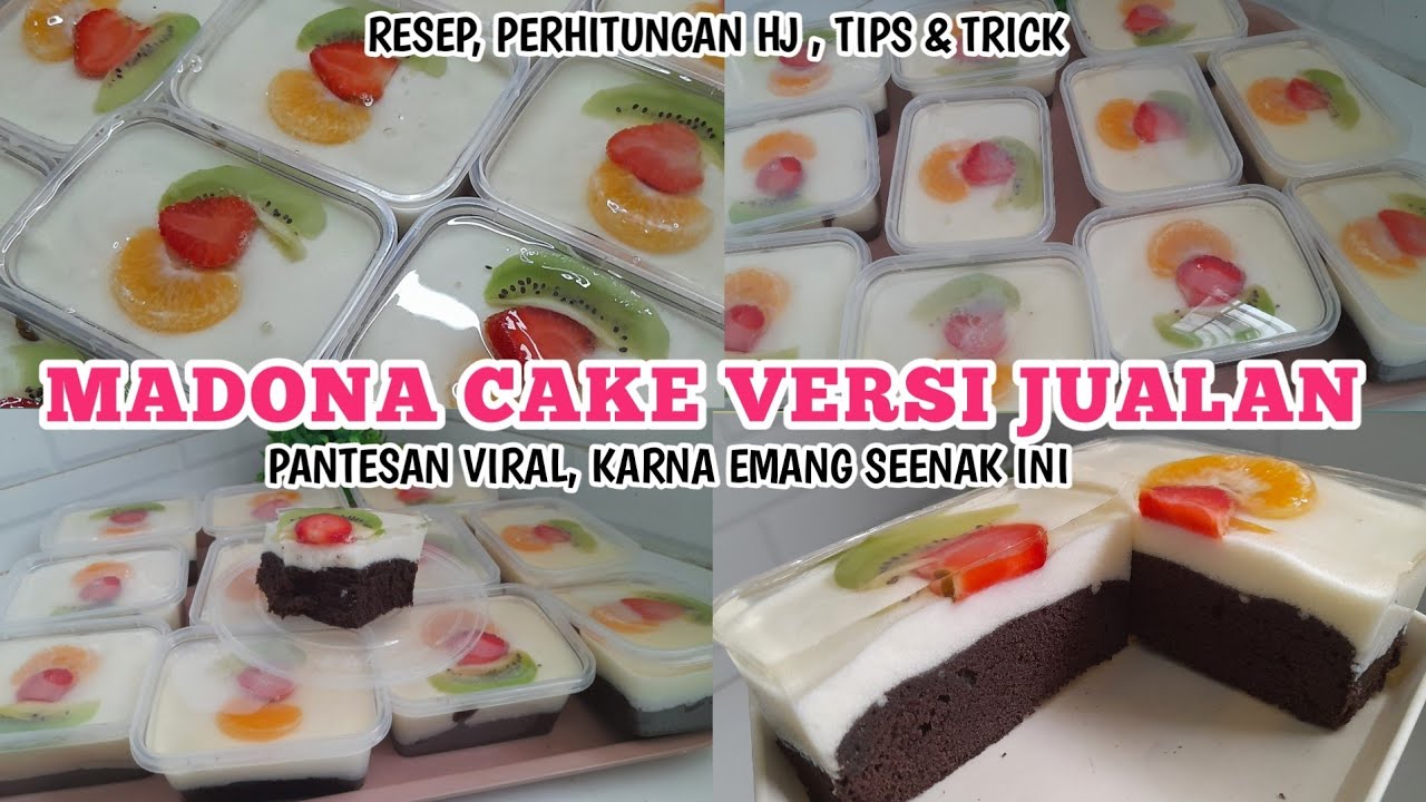 PANTESAN VIRAL,KARNA EMANG SEENAK INI. MADONA CAKE UNTUK JUALAN