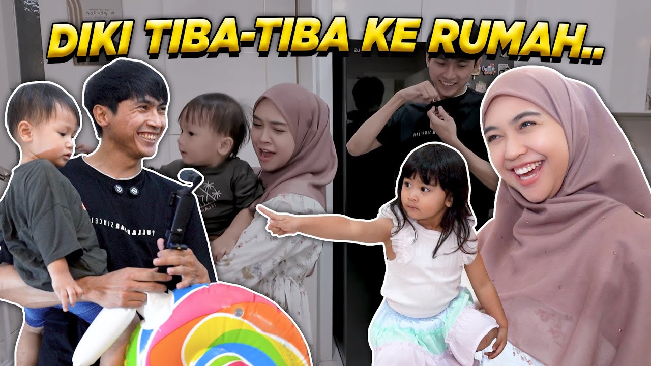 TIBA TIBA DIKI BUKA PUASA DI RUMAHKU..