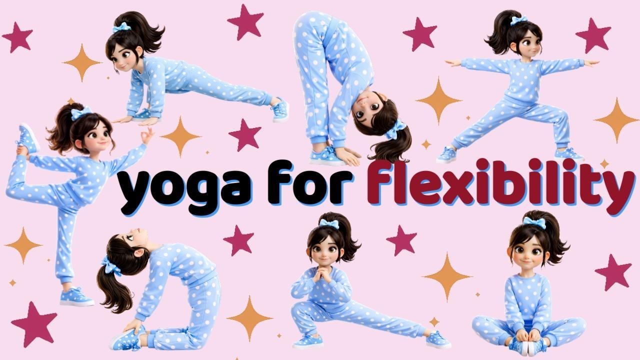 Yoga for Kids: Relieve Tired Legs & Get Super Flexible in 5 Mins! | yoga for Flexibility