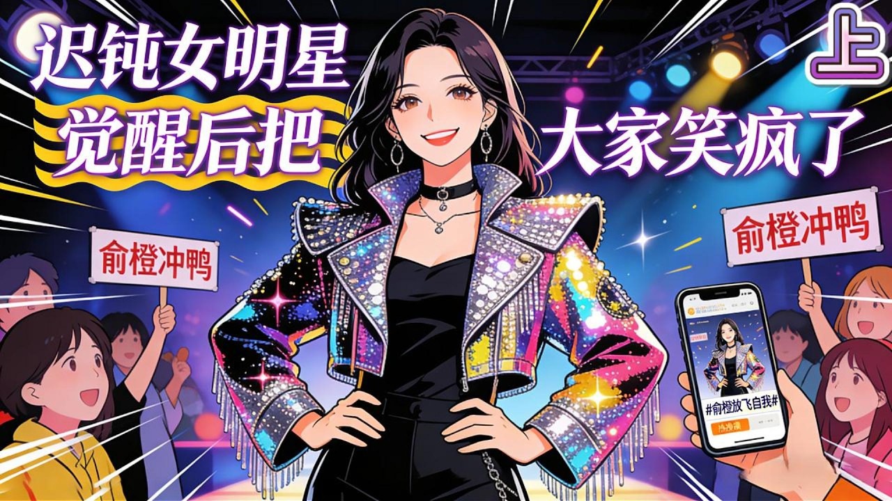 一觉睡醒，俞橙发现自己竟是一本追妻火葬场娱乐圈文里的炮灰女配。面对最终退出娱乐圈的结局，俞橙选择放飞自我！网友锐评：“俞橙你哪里有粉丝啊？”俞橙回复：你就是二十世纪七十年代的美国经济，滞胀#娱乐圈小说