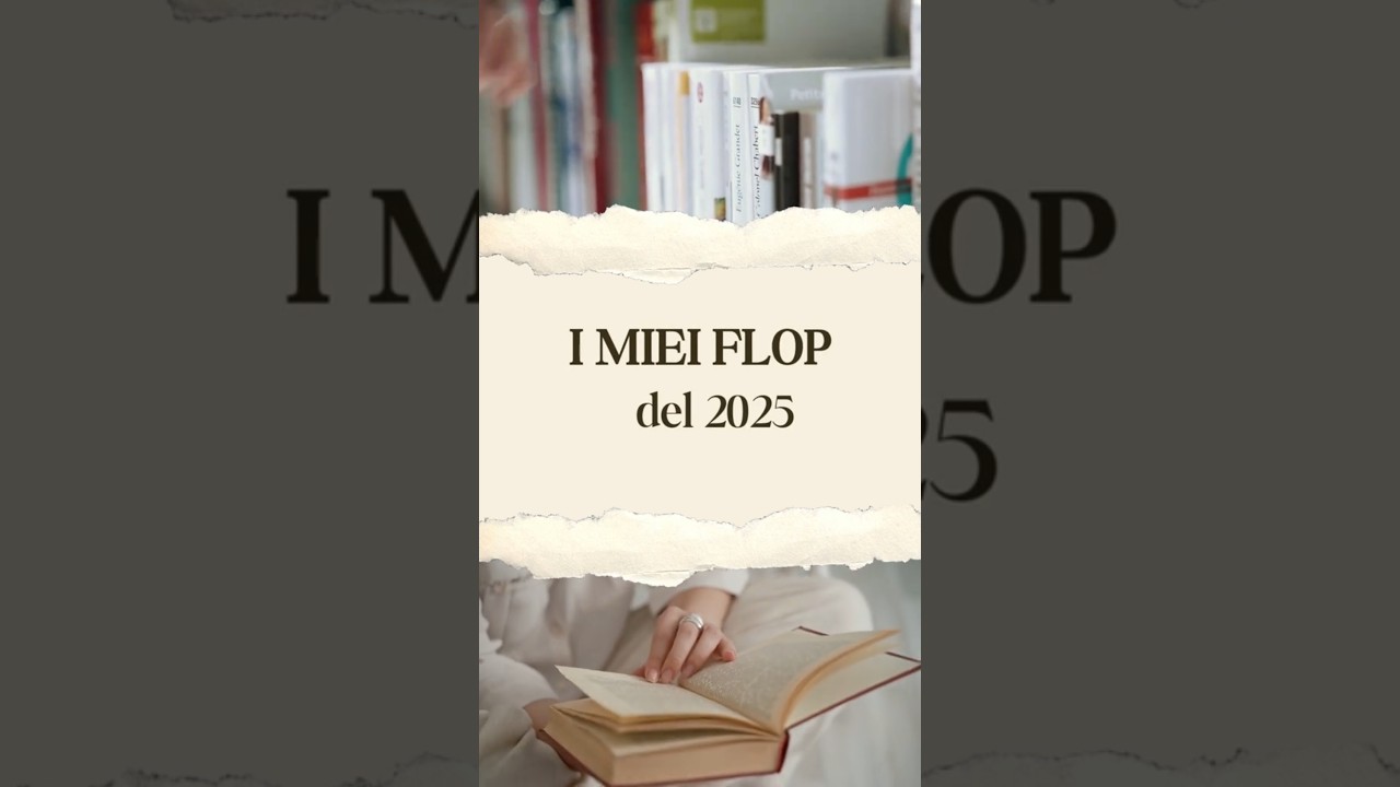 i miei 5 libri flop del 2025 #short #flop #book
