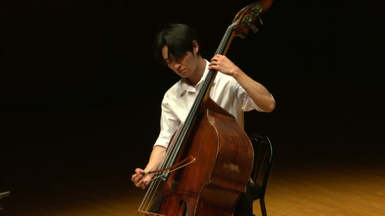 Double Bass recital 1. Schumann Adagio and Allegro , 2. Misek Sonata No2 슈만 아다지오 알레그로, 미섹 소나타 2번