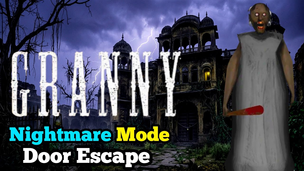 Granny 1 Nightmare Mode। Door Escape #swinggamers #live