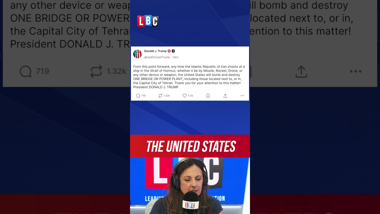 Трамп пригрозил бомбить гражданскую инфраструктуру | LBC