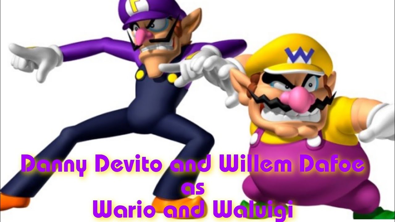 Fancast 1: Danny Devito & Willem Dafoe as Wario and Waluigi (a fancast for The New Mario Movie!)