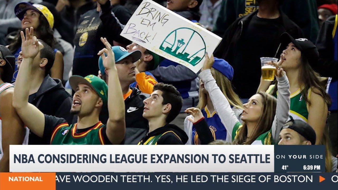 NBA expansion talks could bring SuperSonics back to Seattle in 2026