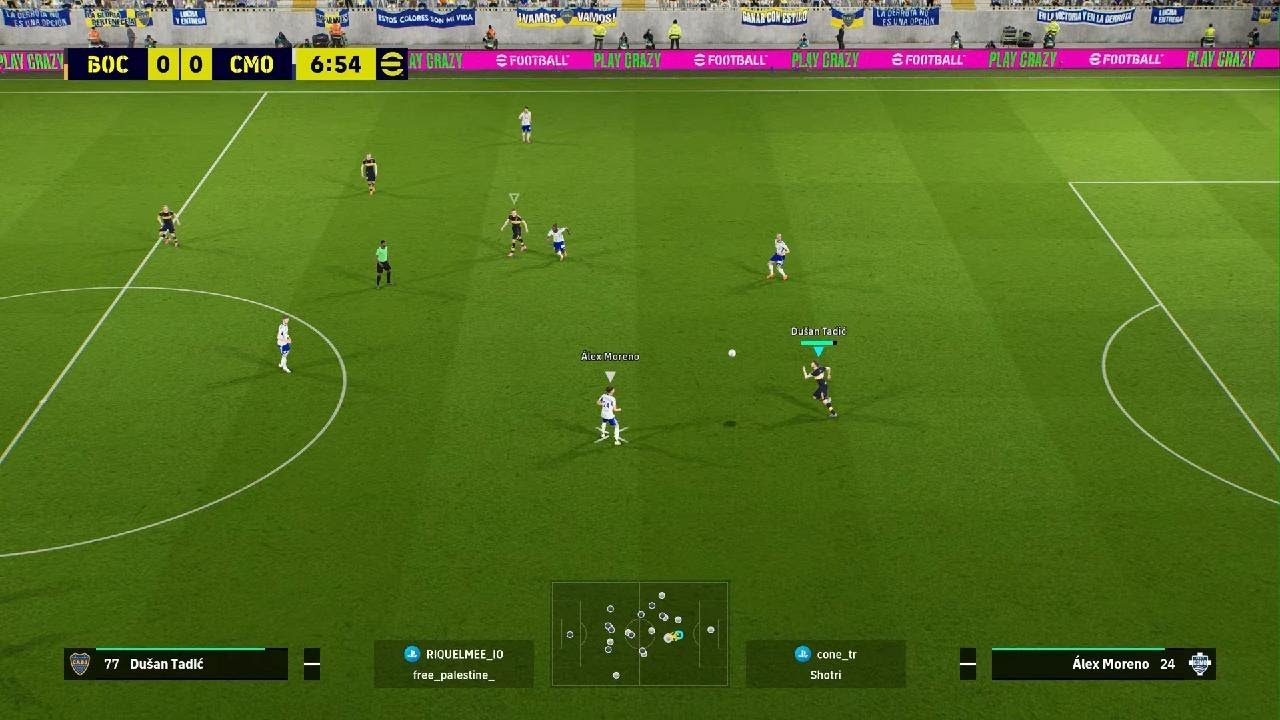 YU PES liga vs Como