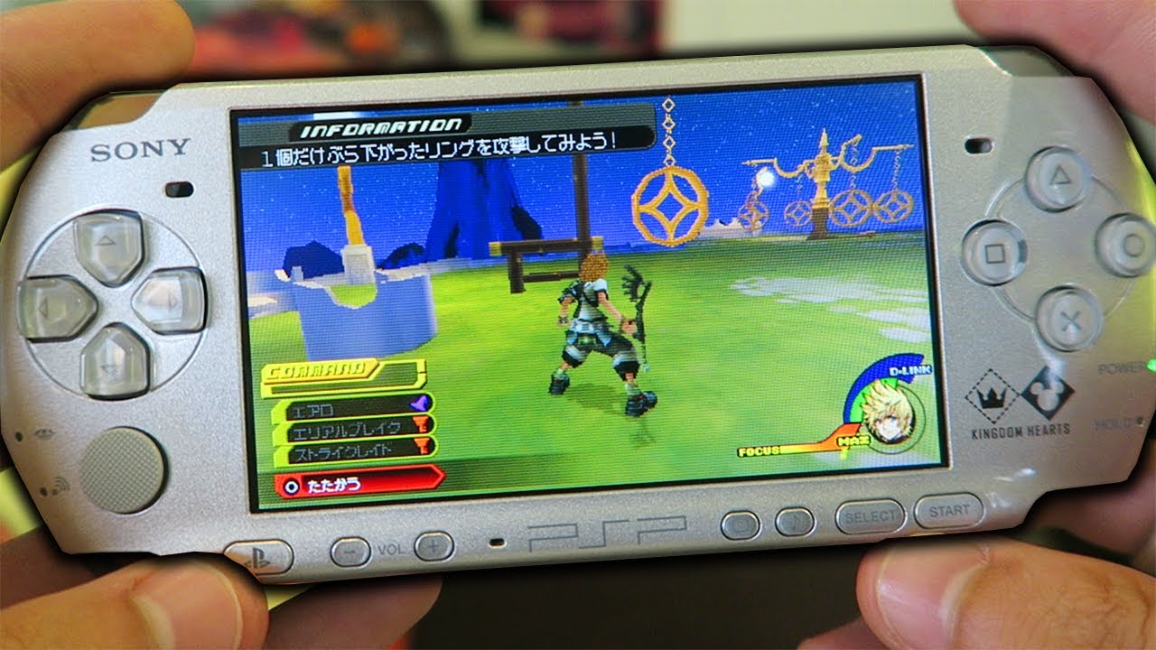 5 Kingdom Hearts games working Portably the way god intended