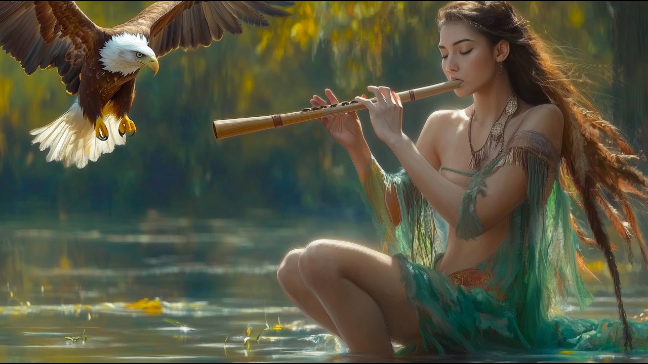 432Hz Soothing Hang Drum & Native American Flute Meditation Music | Breath Is Life