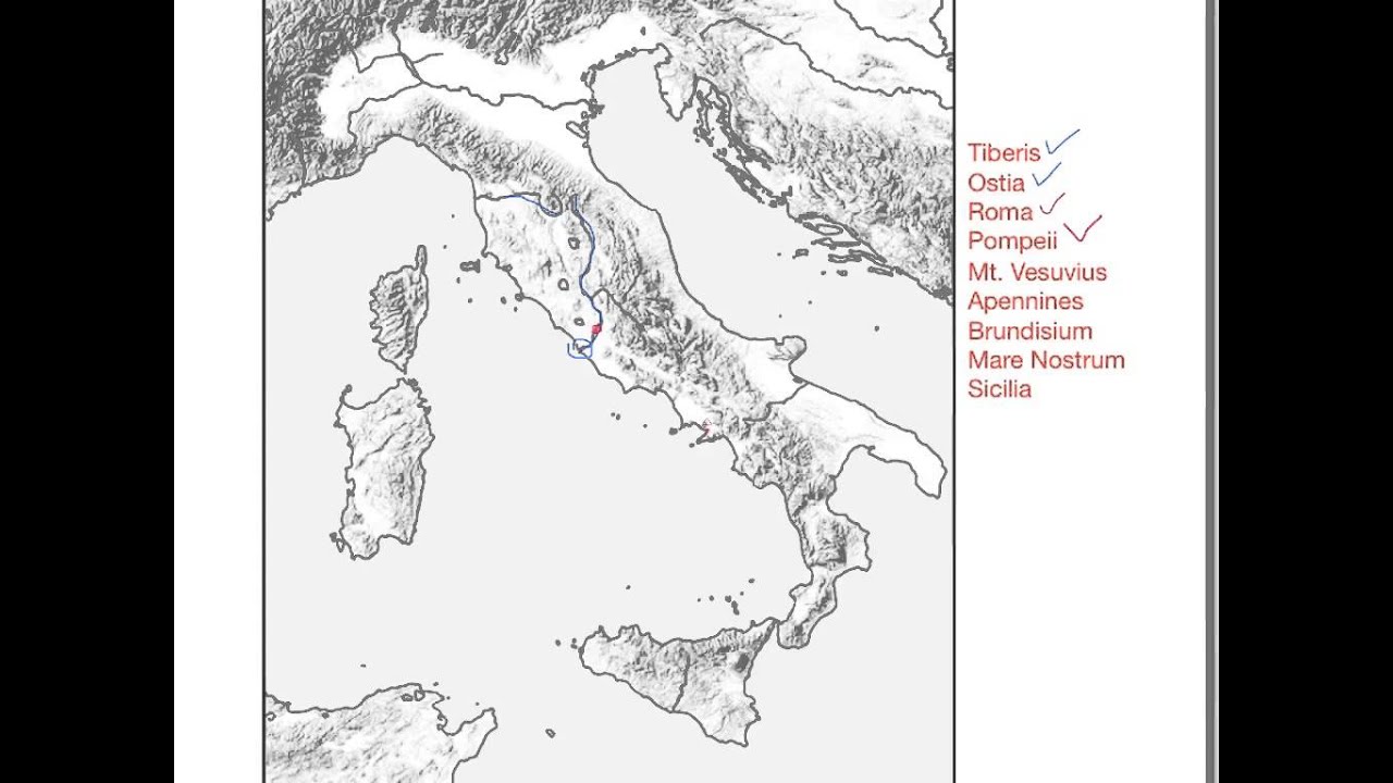NLE1 Geography -Ancient Italy