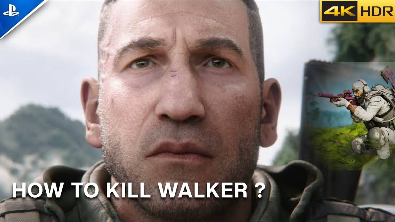 Ghost Recon Breakpoint - How To Kill Walker [PS5 4K UHD] Secret Gameplay No HUD Immersion