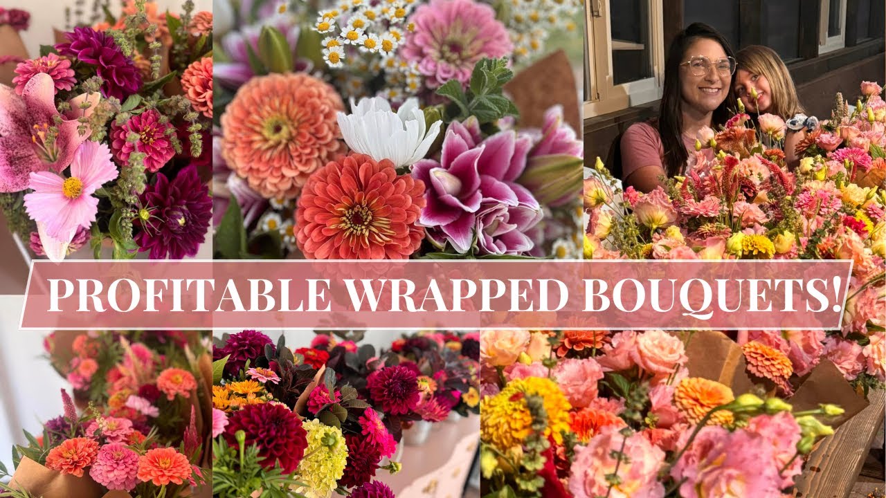 How to Make Profitable Wrapped Bouquets  A Month by Month Overview of Seasonal Flower Recipes
