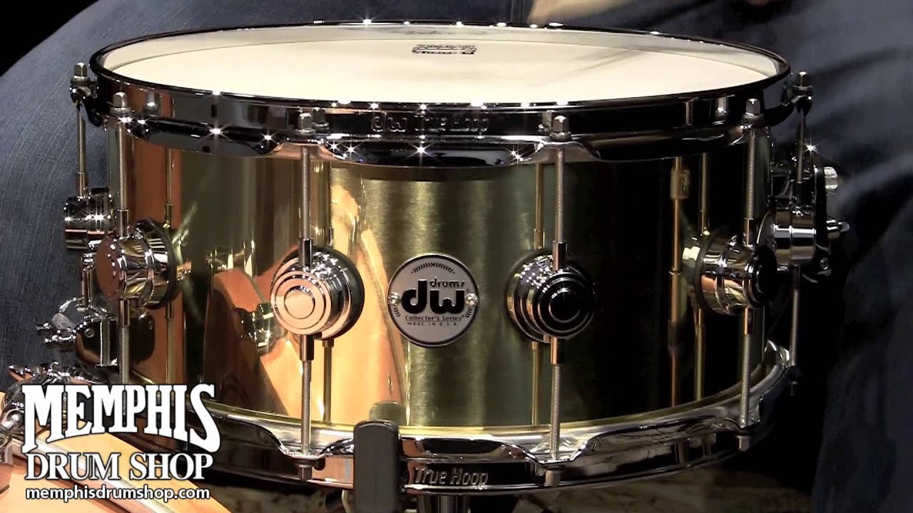 DW 14 x 6.5 Collector's Series Smooth Brass Snare Drum