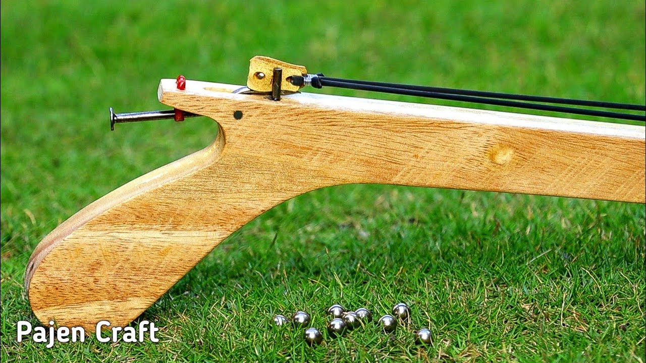 Nail Slingshot For Defense
