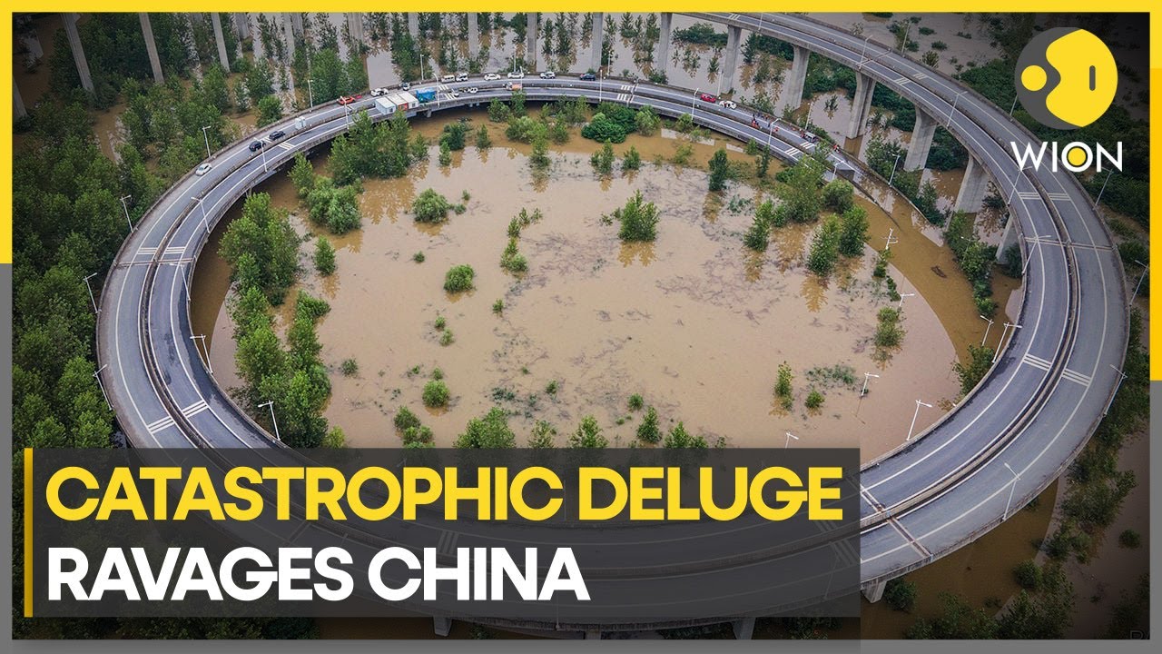 Torrential rains in china bring devastation, leave residents stranded amid floods